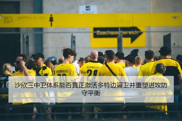 沙欣三中卫体系能否真正激活多特边翼卫并重塑进攻防守平衡